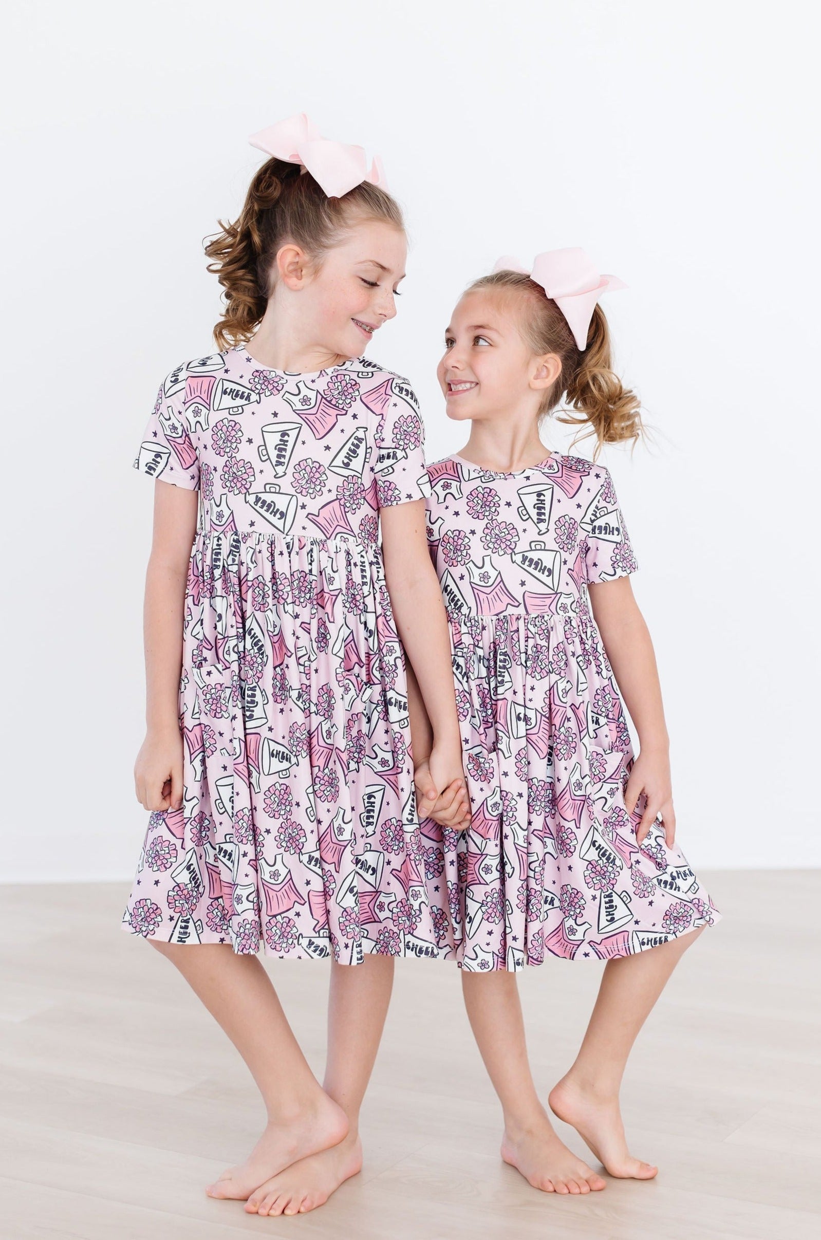 SALE Cheer S/S Pocket Twirl Dress - Aaria Tees Aaria Tees