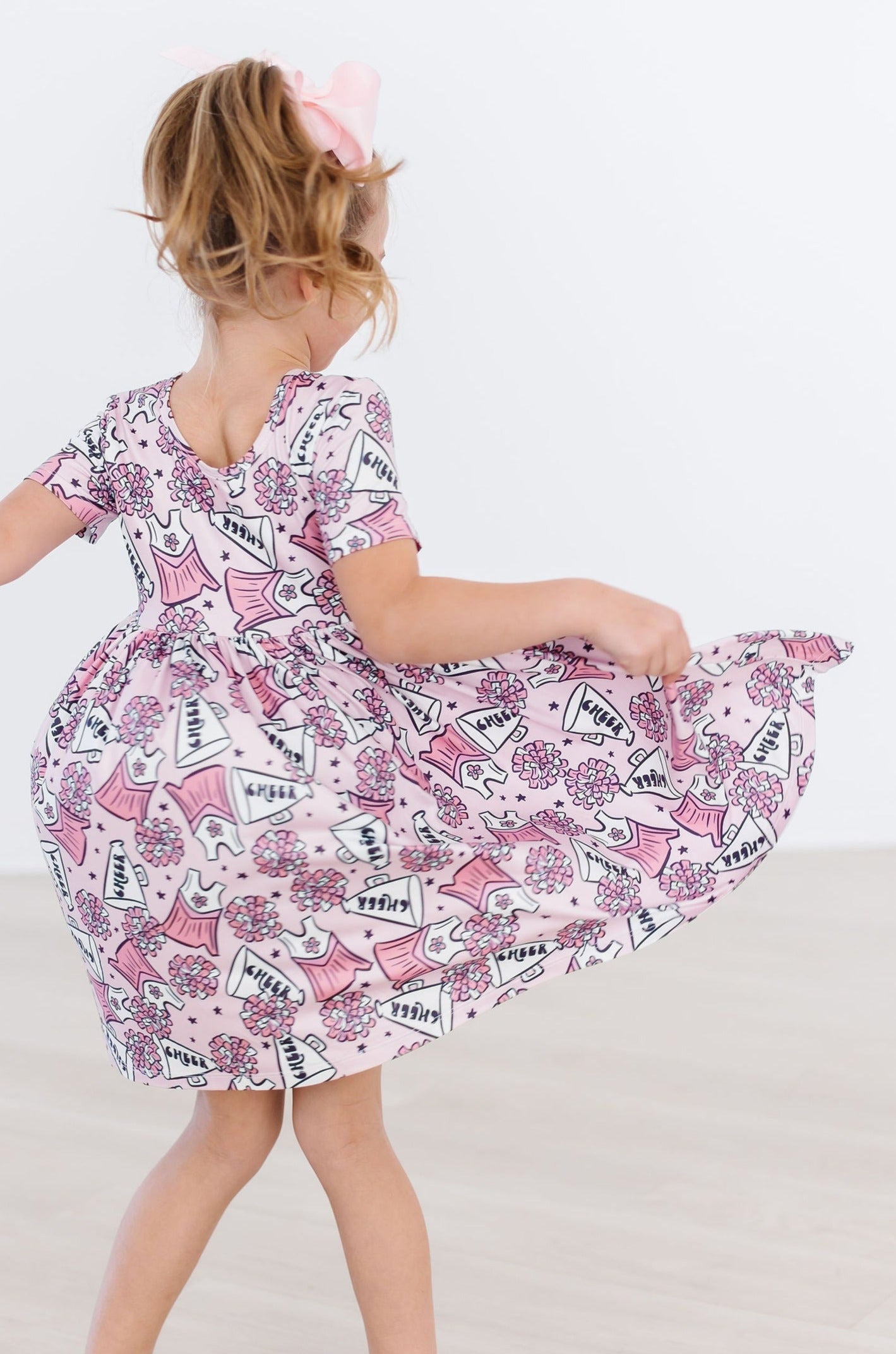 SALE Cheer S/S Pocket Twirl Dress - Aaria Tees Aaria Tees