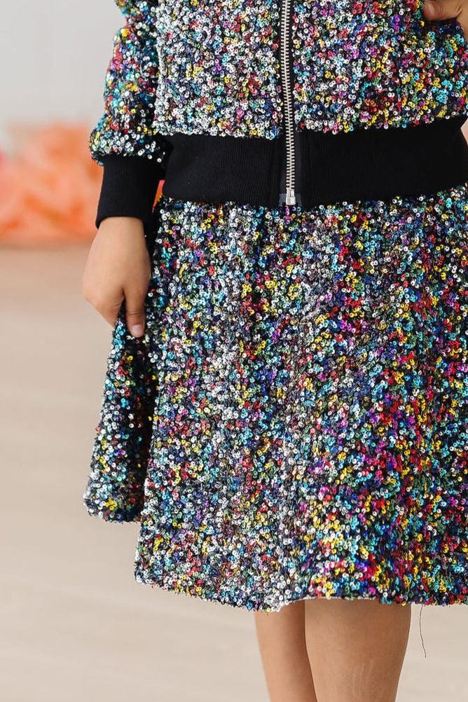 SALE Confetti Sequin Twirl Skort - Aaria Tees Aaria Tees