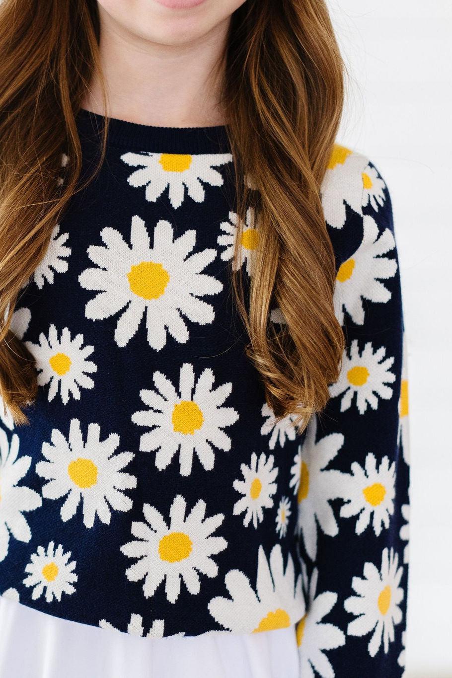 SALE Daisy for You Sweater - Aaria Tees Aaria Tees