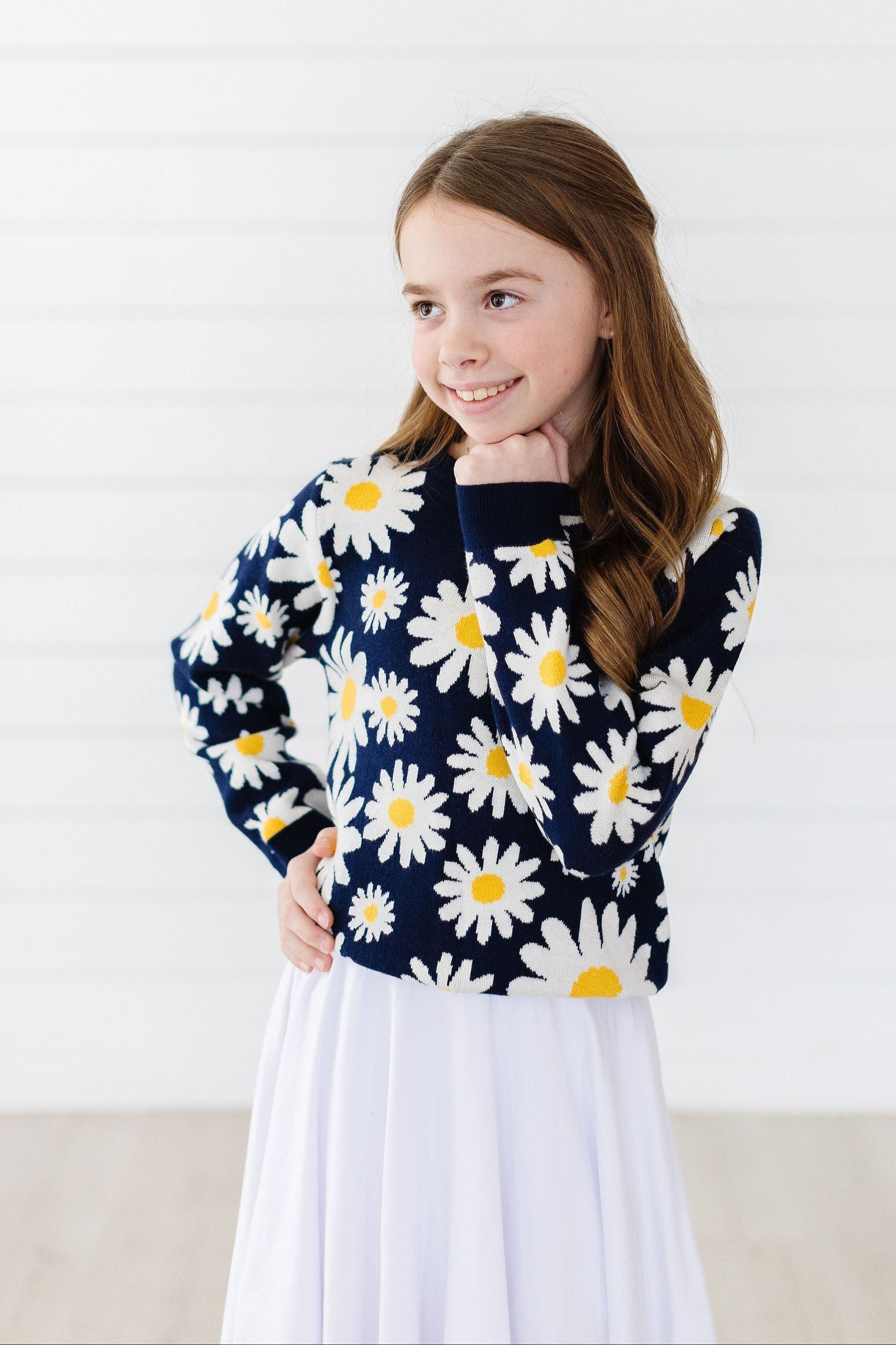 SALE Daisy for You Sweater - Aaria Tees Aaria Tees