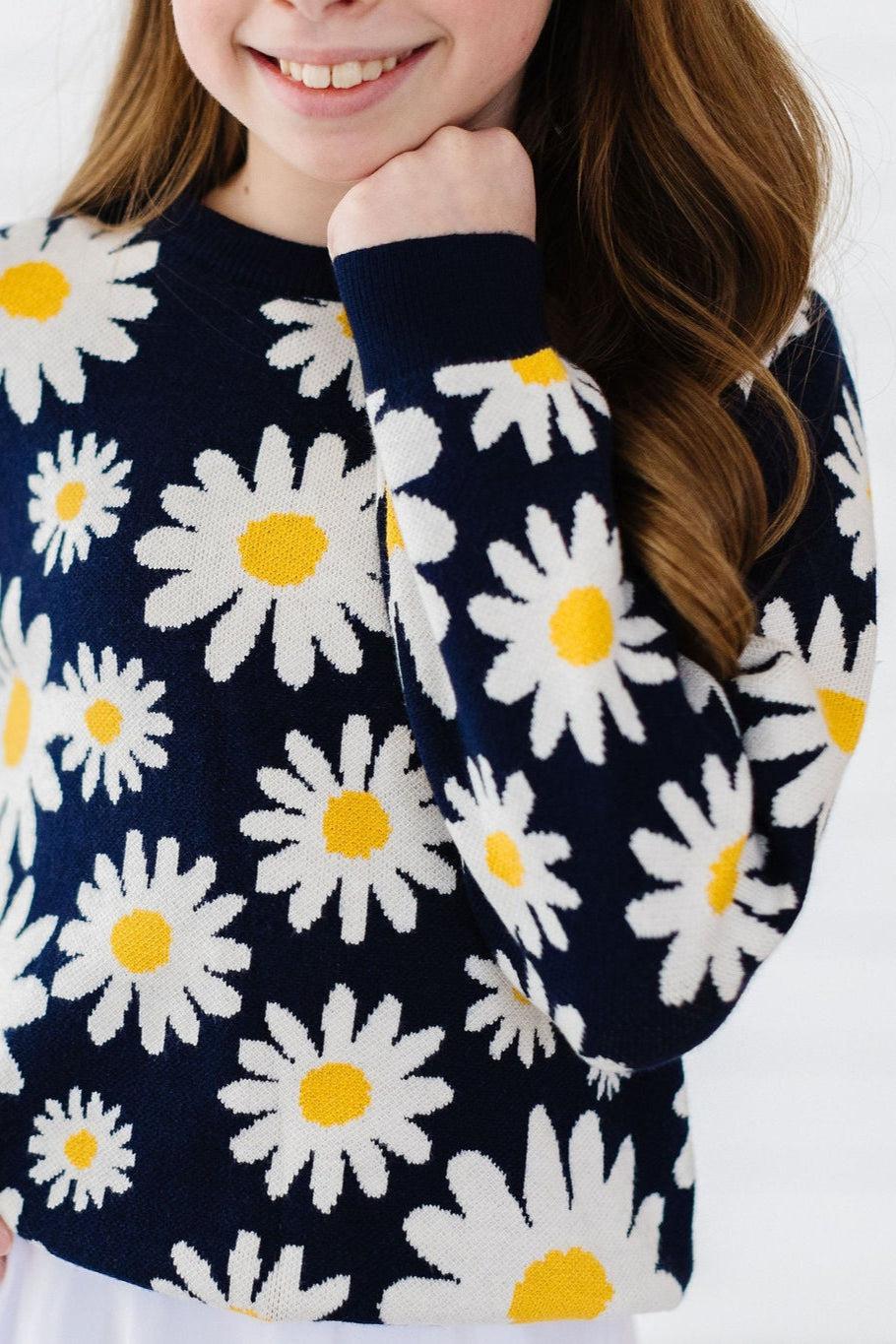 SALE Daisy for You Sweater - Aaria Tees