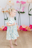 Furry Friends Pom Pom Dress - Aaria Tees Aaria Tees