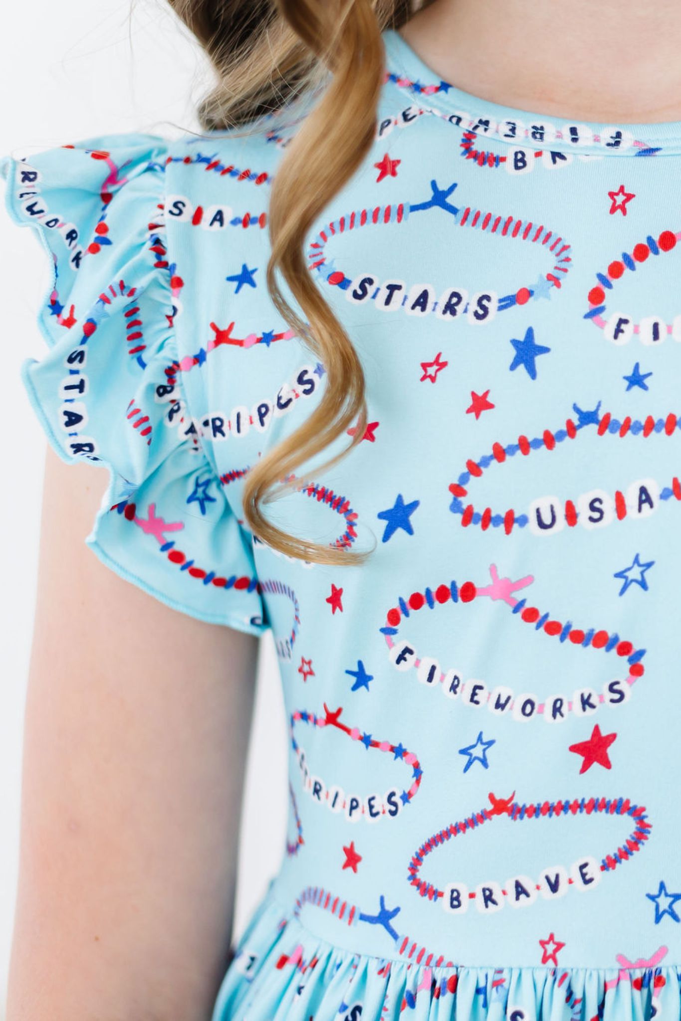 SALE Miss Americana (Mila's Version) Flutter Sleeve Twirl Dress - Aaria Tees Aaria Tees