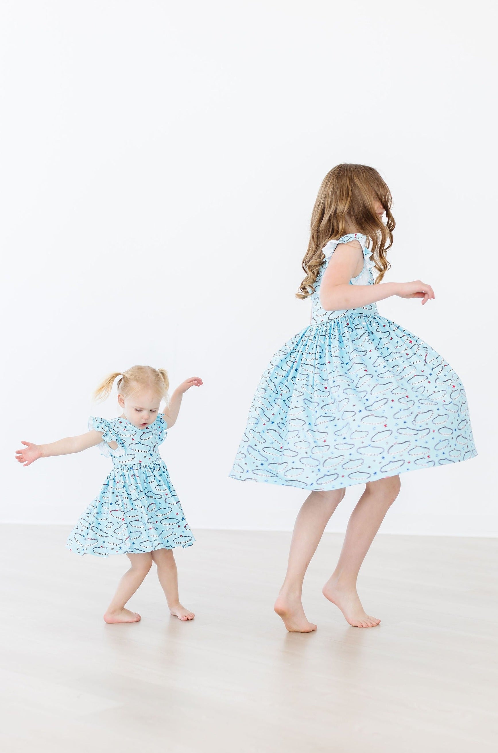 SALE Miss Americana (Mila's Version) Flutter Sleeve Twirl Dress - Aaria Tees Aaria Tees