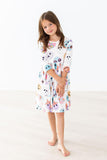 SALE Monster Mash 3/4 Sleeve Pocket Twirl Dress - Aaria Tees Aaria Tees