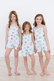 SALE Rainbow Grooves Strappy Play Romper - Aaria Tees Aaria Tees