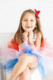 SALE Red, White & Cute Tank Tutu Leotard - Aaria Tees Aaria Tees