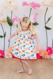 Rooster Pom Pom Dress - Aaria Tees Aaria Tees