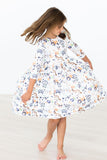 SALE Stay Spooky 3/4 Sleeve Pocket Twirl Dress - Aaria Tees Aaria Tees