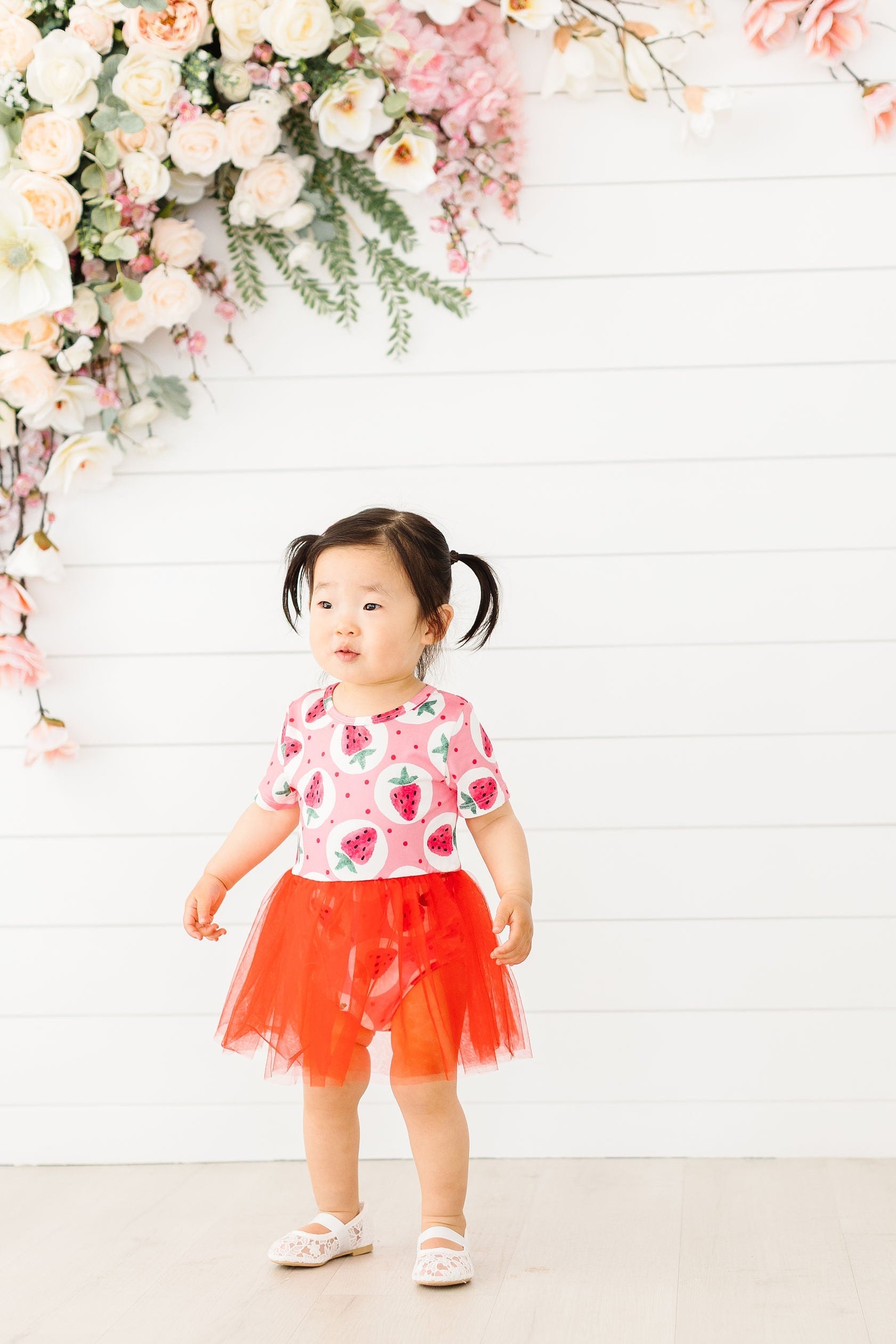 SALE Strawberry Fields Tutu Bodysuit - Aaria Tees Aaria Tees