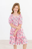 SALE Strawberry Shortcake Smocked Ruffle Dress - Aaria Tees Aaria Tees