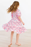 SALE Strawberry Shortcake Smocked Ruffle Dress - Aaria Tees Aaria Tees