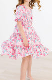 SALE Strawberry Shortcake Smocked Ruffle Dress - Aaria Tees Aaria Tees