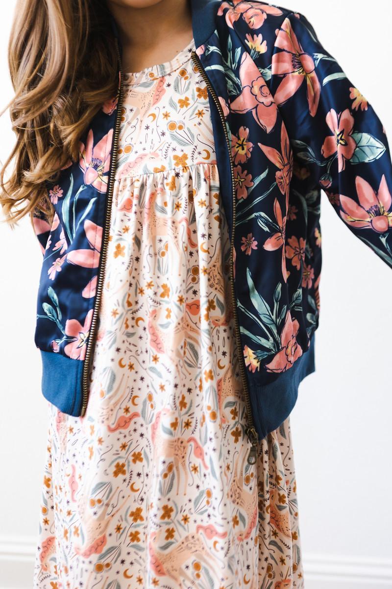 Unicorn Soiree Pom Pom Dress - Aaria Tees Aaria Tees