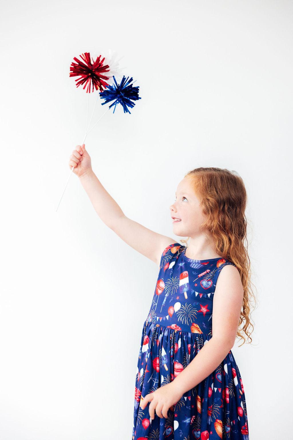 SALE You Look Like the 4th of July Tank Twirl Dress - Aaria Tees Aaria Tees