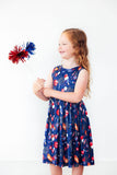 SALE You Look Like the 4th of July Tank Twirl Dress - Aaria Tees Aaria Tees
