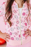 SALE You Make Me Happy Satin Jacket - Aaria Tees Aaria Tees