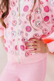 SALE You Make Me Happy Satin Jacket - Aaria Tees Aaria Tees