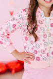 SALE You Make Me Happy Satin Jacket - Aaria Tees Aaria Tees