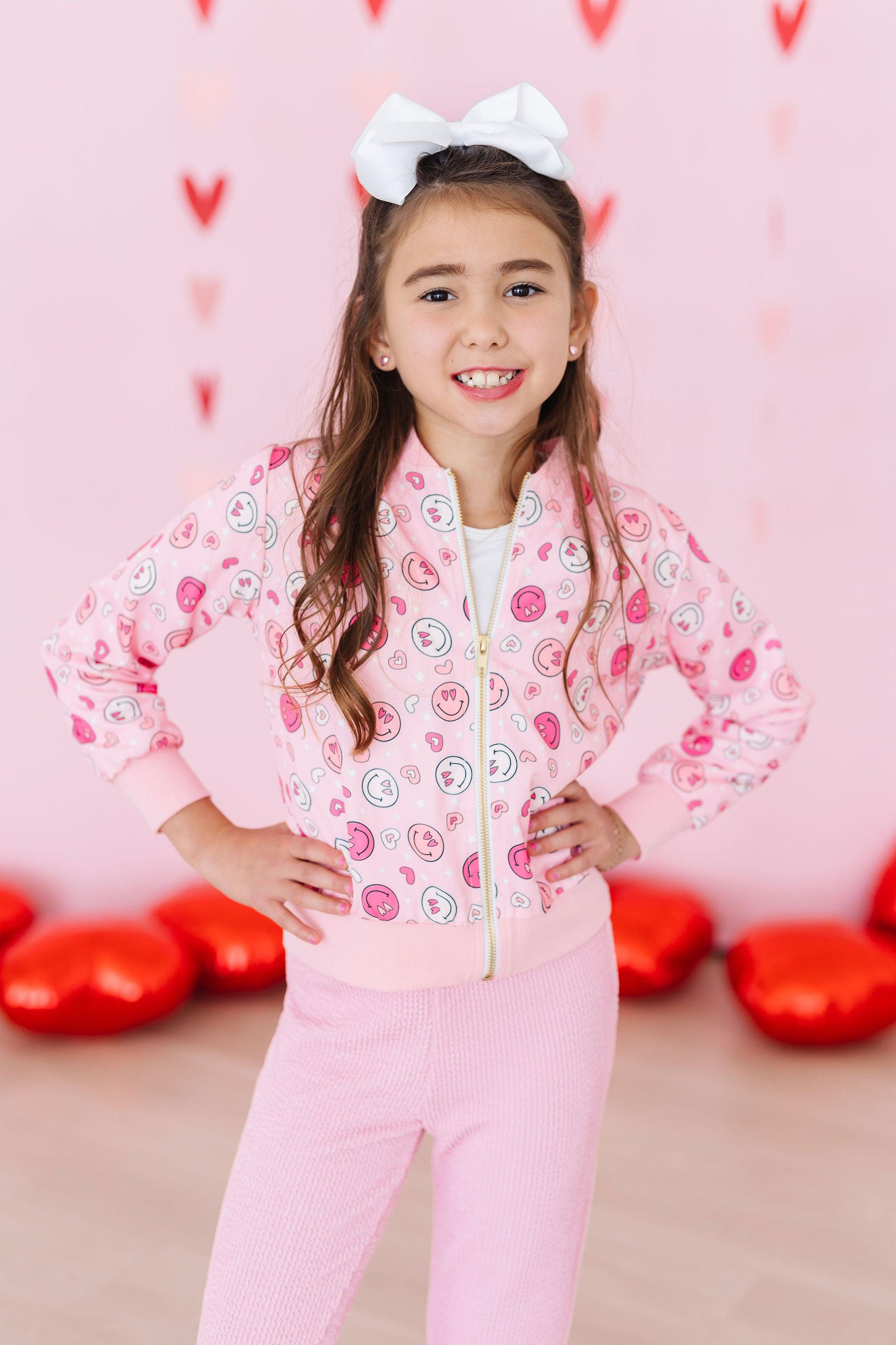 SALE You Make Me Happy Satin Jacket - Aaria Tees Aaria Tees