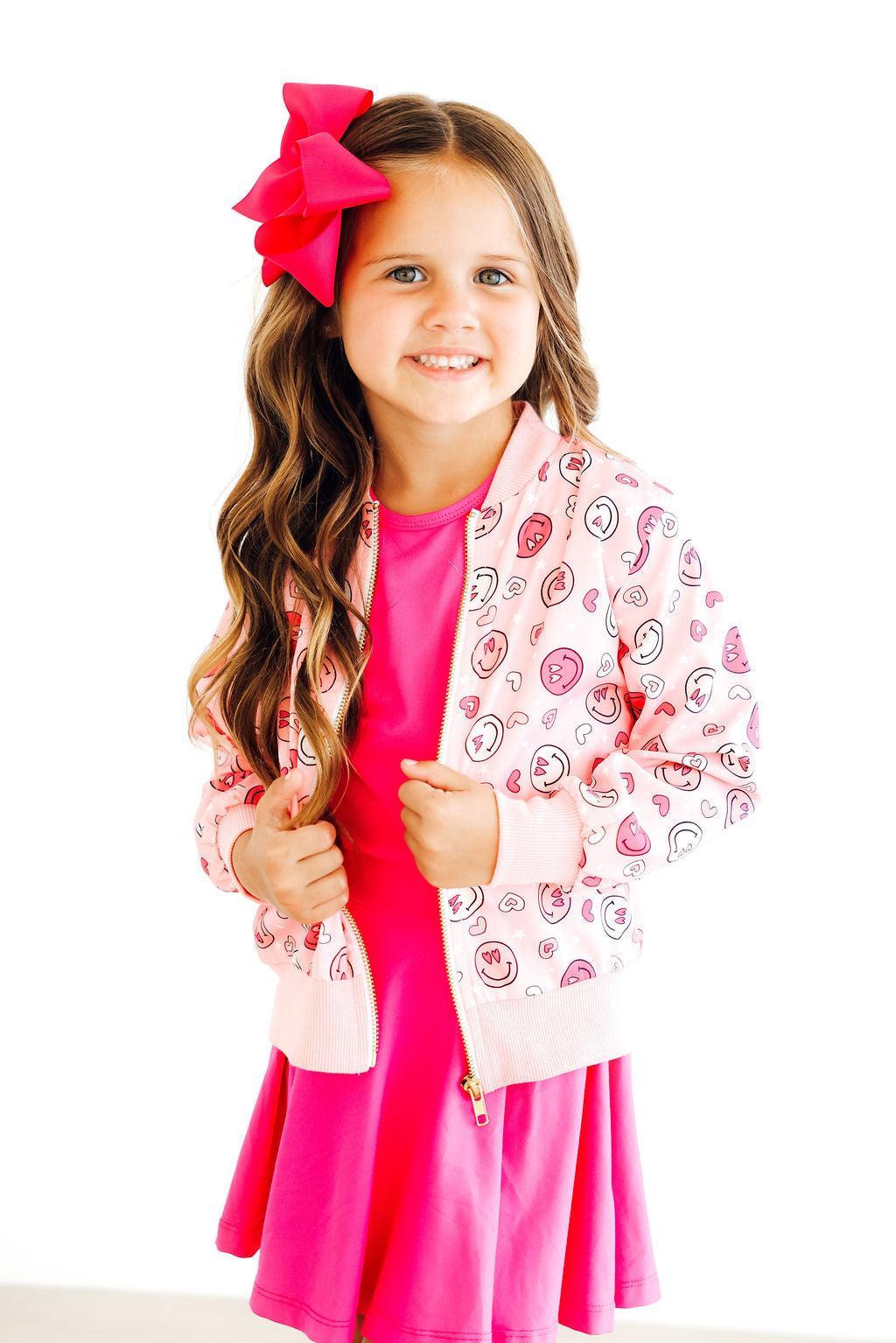 SALE You Make Me Happy Satin Jacket - Aaria Tees Aaria Tees