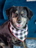 Gingham Me to Sleep Pet Bandana - Aaria Tees Aaria Tees
