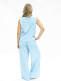 The Earhart Top, Blue - Aaria Tees Aaria Tees
