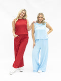 The Earhart Top, Red - Aaria Tees Aaria Tees