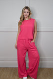 The Earhart Pants, Fuchsia - Aaria Tees Aaria Tees