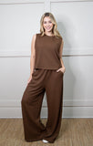The Earhart Pants, Chocolate - Aaria Tees Aaria Tees