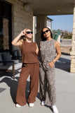 The Earhart Pants, Chocolate - Aaria Tees Aaria Tees