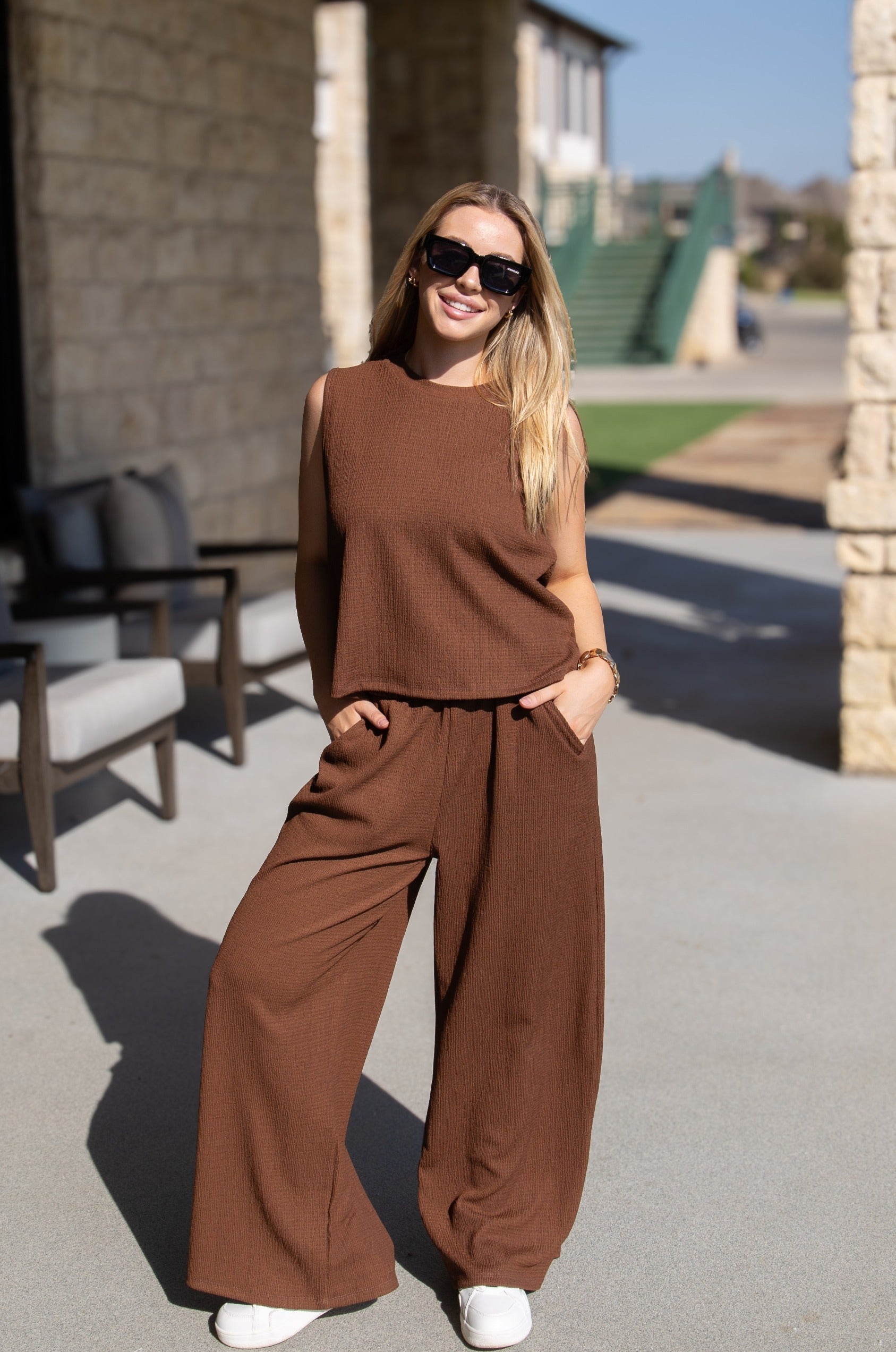 The Earhart Top, Chocolate - Aaria Tees Aaria Tees