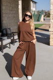 The Earhart Top, Chocolate - Aaria Tees Aaria Tees