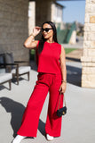 The Earhart Top, Red - Aaria Tees Aaria Tees