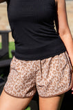 Go-Getter Shorts, Leopard - Aaria Tees Aaria Tees