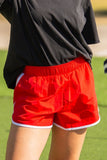 Go-Getter Shorts, Red - Aaria Tees Aaria Tees
