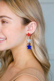 Patriotic Dangle Star Earrings - Aaria Tees Aaria Tees