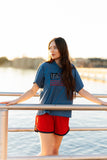 USA Flag Glitter Stars Top - Aaria Tees Aaria Tees
