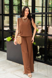 The Earhart Pants, Chocolate - Aaria Tees Aaria Tees