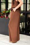 The Earhart Pants, Chocolate - Aaria Tees Aaria Tees