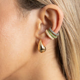 Tinsley Emerald CZ Ear Cuff Aaria Tees