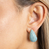 Celine CZ Raindrop Earring Aaria Tees