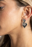Brynn Heart Earring Aaria Tees