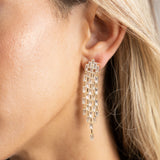 Astrid CZ Drop Earring Aaria Tees