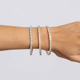 Eileen CZ Stretch Bracelet Aaria Tees