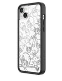Skull Girl iPhone Case - Aaria Tees Aaria Tees