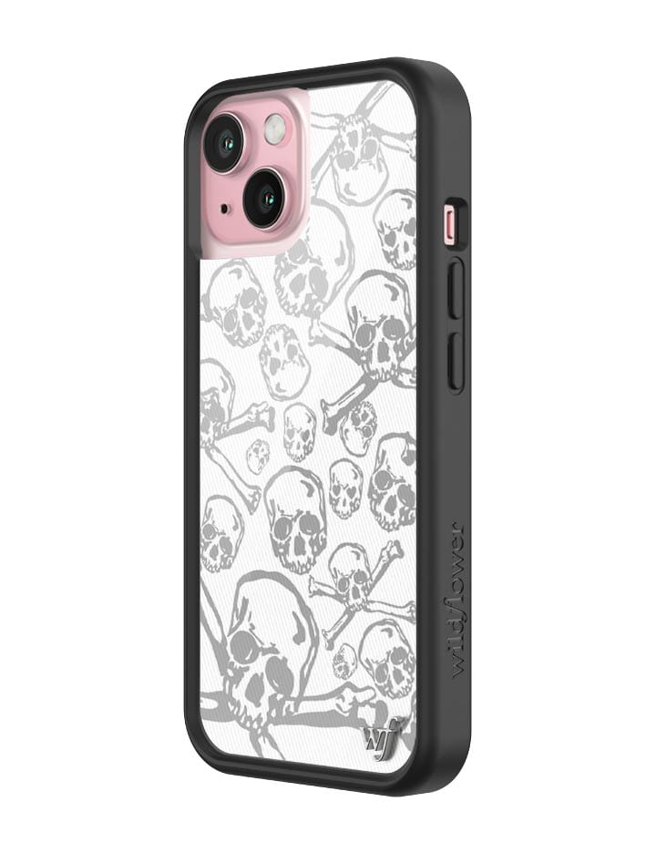 Skull Girl iPhone Case - Aaria Tees Aaria Tees