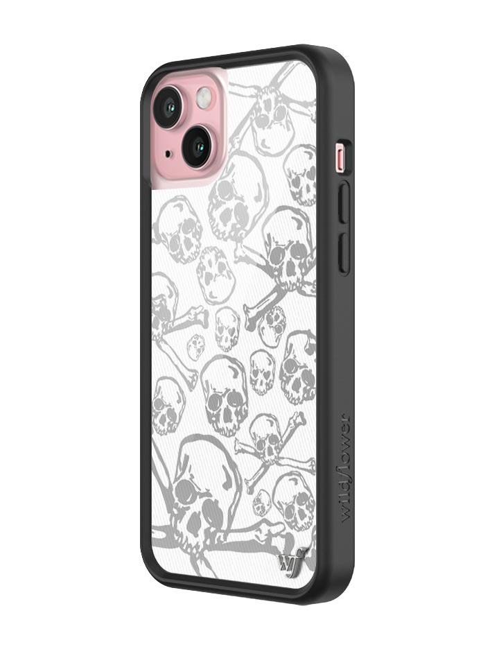 Skull Girl iPhone Case - Aaria Tees Aaria Tees