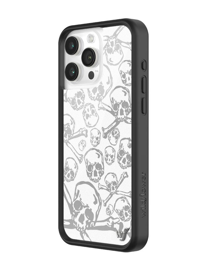Skull Girl iPhone Case - Aaria Tees Aaria Tees